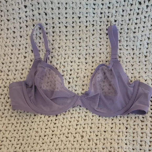 CUUP Amethyst Mesh Underwire Bra - Picture 1 of 4